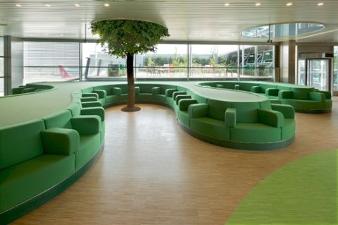 the green lounge