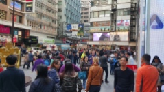 This is what the streets of HK looked like most of the time.