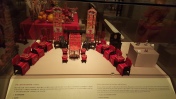 There were lots of miniatures in the museum.